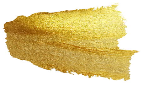 Gold Metallic Smear Brushstroke	